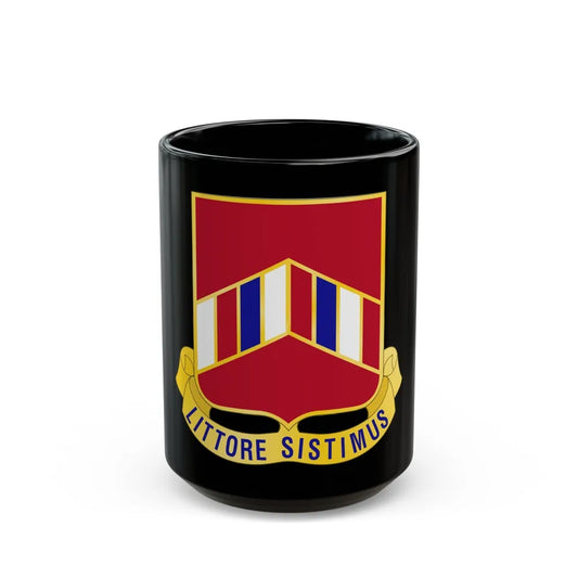 15 Coast Artillery Regiment (U.S. Army) Black Coffee Mug-15oz-Go Mug Yourself