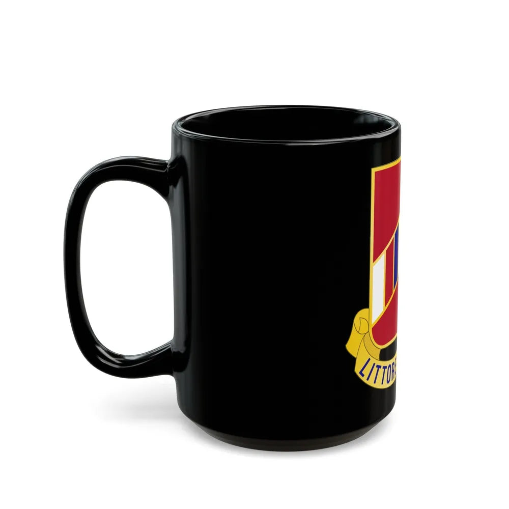 15 Coast Artillery Regiment (U.S. Army) Black Coffee Mug-Go Mug Yourself