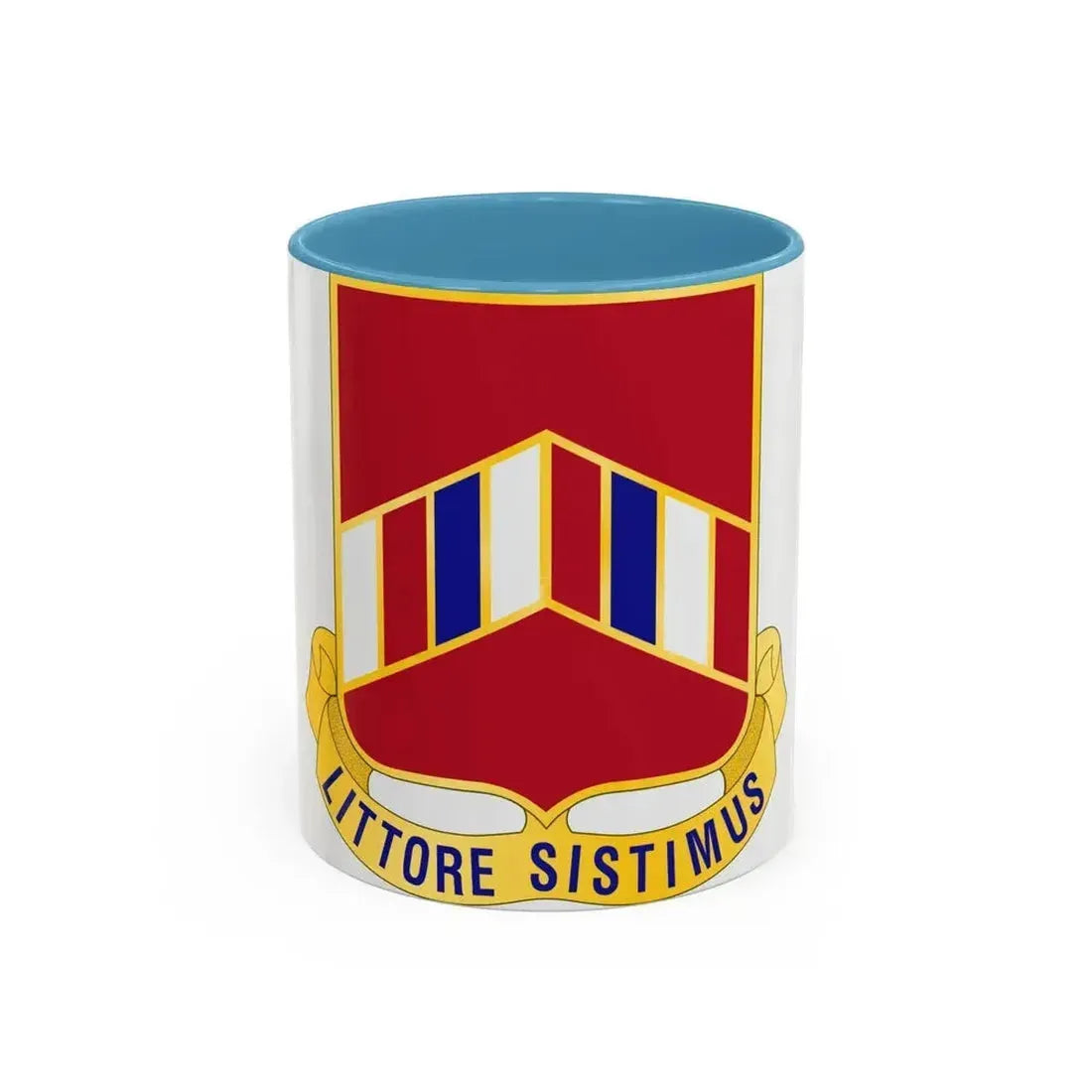 15 Coast Artillery Regiment (U.S. Army) Accent Coffee Mug 11oz Light Blue - Go Mug Yourself