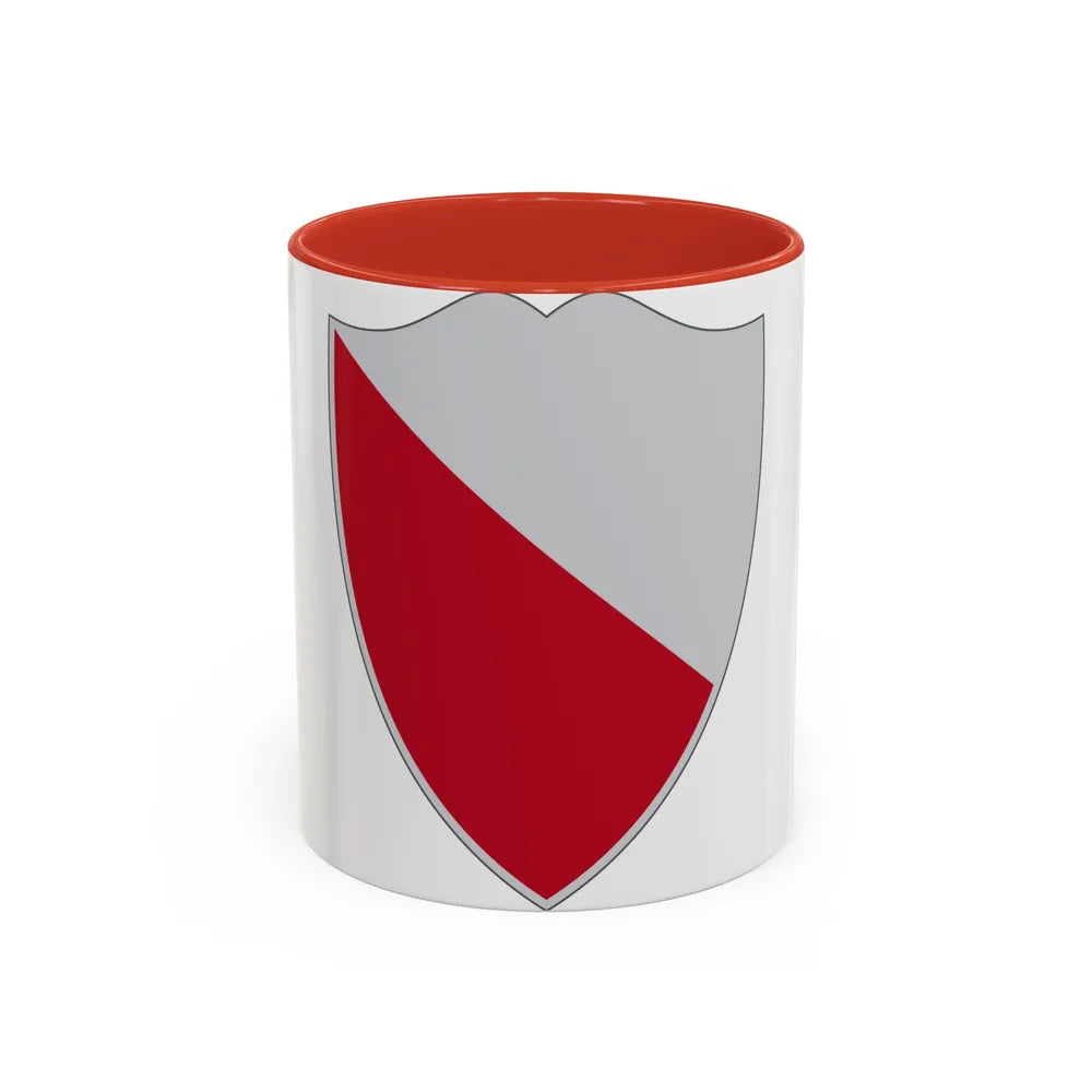 15 Engineer Battalion (U.S. Army) Accent Coffee Mug-11oz-Red-Go Mug Yourself