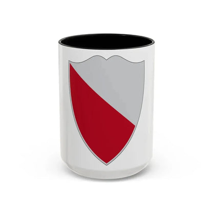 15 Engineer Battalion (U.S. Army) Accent Coffee Mug 15oz Black - Go Mug Yourself