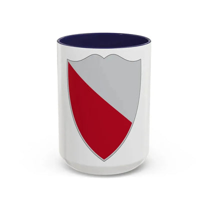 15 Engineer Battalion (U.S. Army) Accent Coffee Mug 15oz Navy - Go Mug Yourself