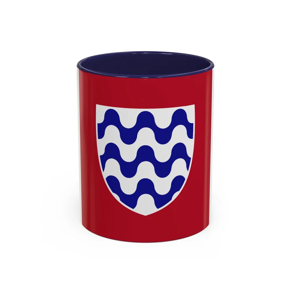 15 Group (U.S. Army) Accent Coffee Mug-11oz-Navy-Go Mug Yourself