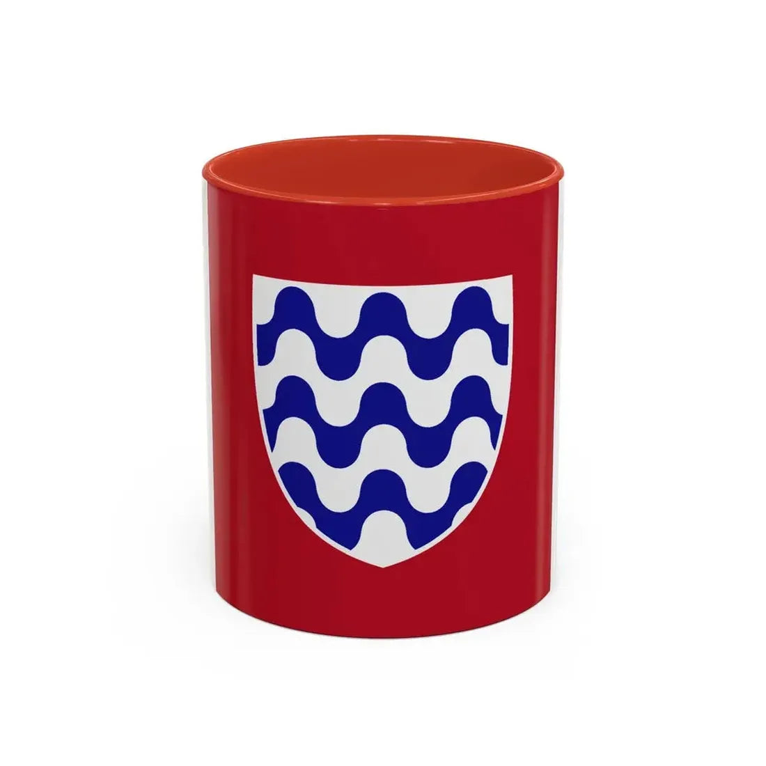 15 Group (U.S. Army) Accent Coffee Mug 11oz Red - Go Mug Yourself