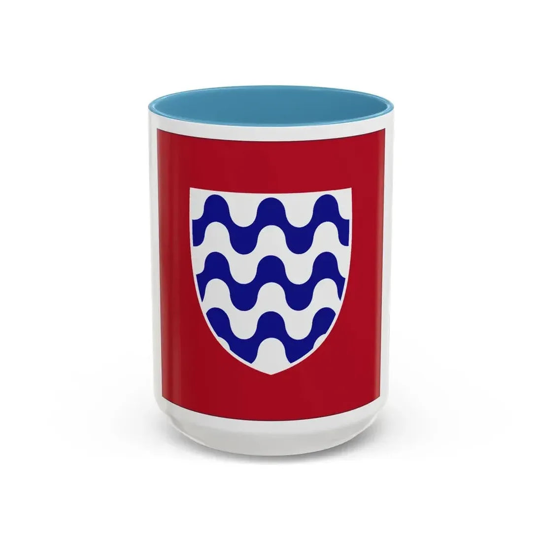 15 Group (U.S. Army) Accent Coffee Mug 15oz Light Blue - Go Mug Yourself