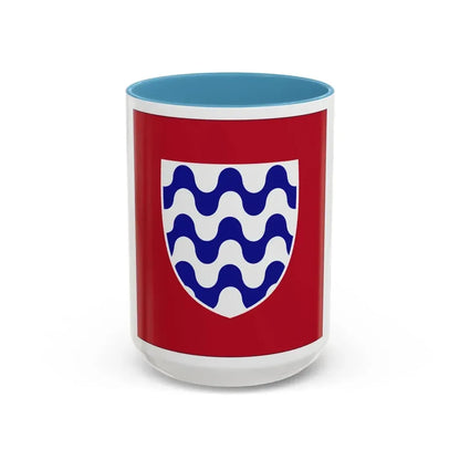 15 Group (U.S. Army) Accent Coffee Mug 15oz Light Blue - Go Mug Yourself