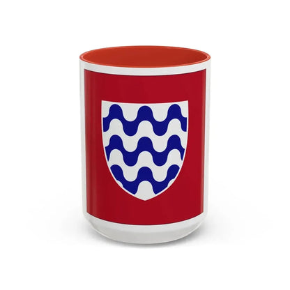 15 Group (U.S. Army) Accent Coffee Mug 15oz Red - Go Mug Yourself