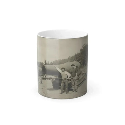 15 In. Gun Near Wash., D.C. Aug. 1865 (U.S. Civil War) Color Changing Coffee Mug 11oz Default Title 11oz - Go Mug Yourself