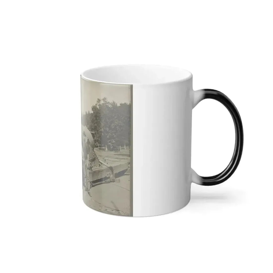15 In. Gun Near Wash., D.C. Aug. 1865 (U.S. Civil War) Color Changing Coffee Mug 11oz - Go Mug Yourself