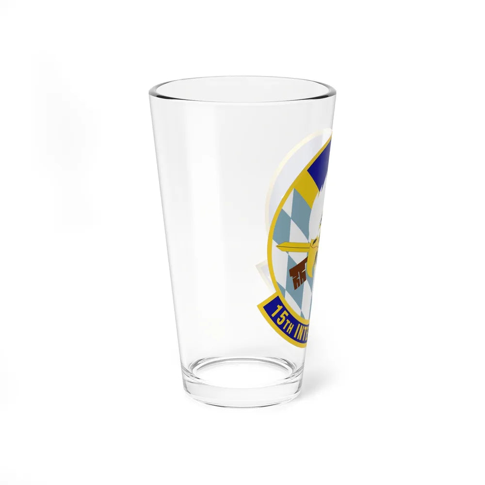 15 Intelligence Squadron ACC (U.S. Air Force) Pint Glass 16oz-Go Mug Yourself