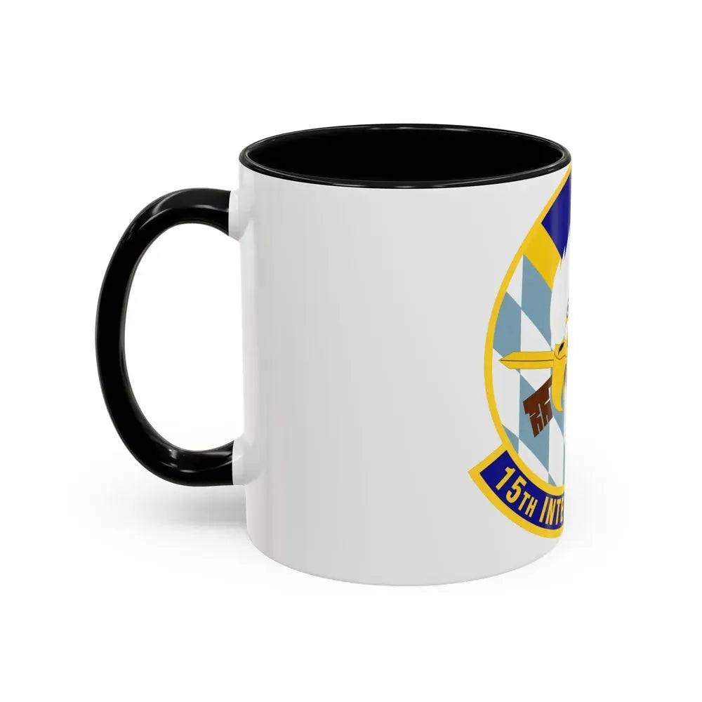 15 Intelligence Squadron ACC (U.S. Air Force) Accent Coffee Mug - Go Mug Yourself