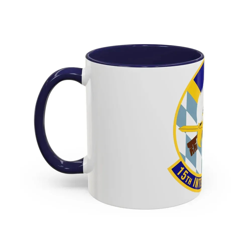 15 Intelligence Squadron ACC (U.S. Air Force) Accent Coffee Mug - Go Mug Yourself