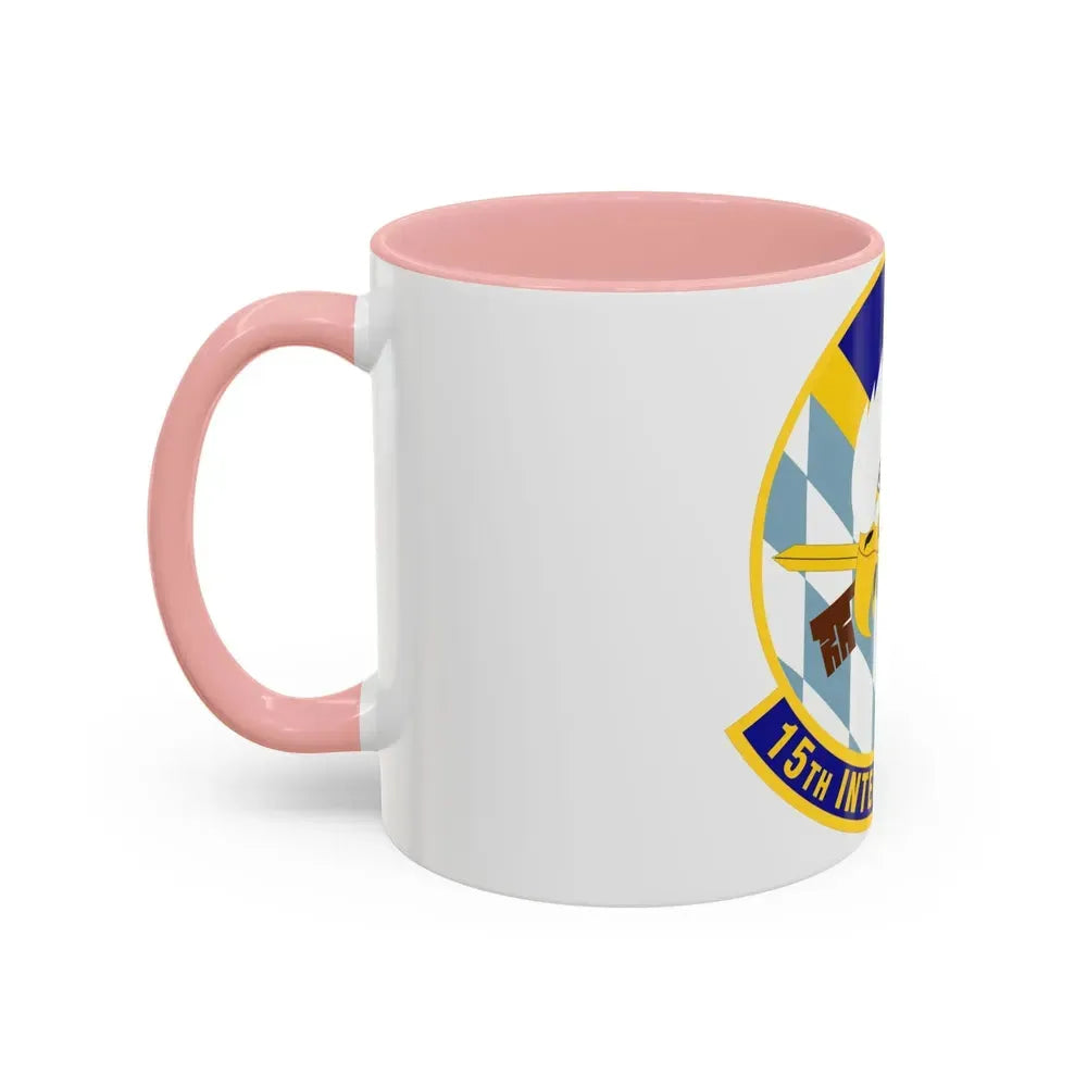 15 Intelligence Squadron ACC (U.S. Air Force) Accent Coffee Mug - Go Mug Yourself