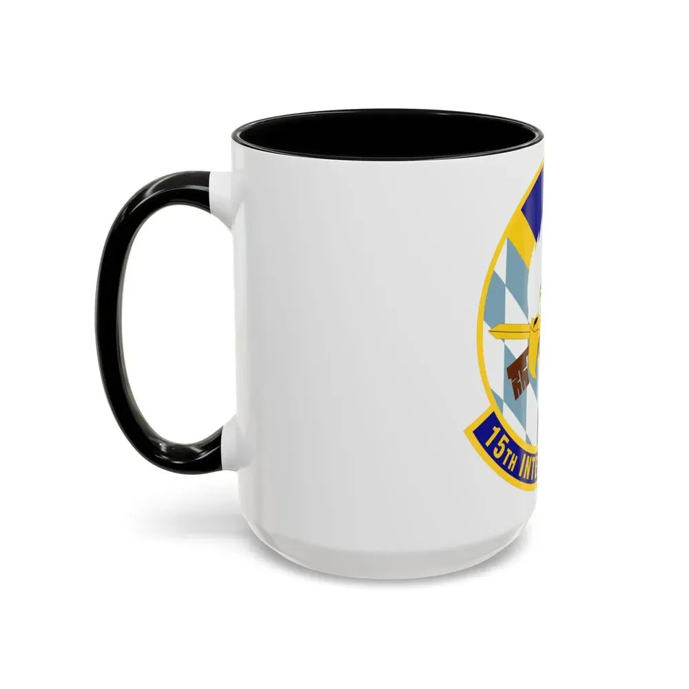15 Intelligence Squadron ACC (U.S. Air Force) Accent Coffee Mug - Go Mug Yourself