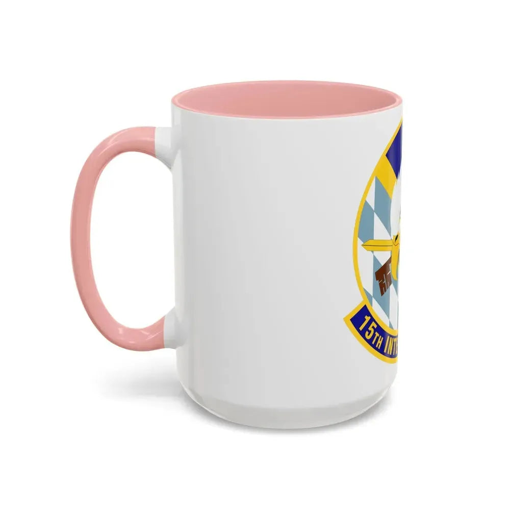 15 Intelligence Squadron ACC (U.S. Air Force) Accent Coffee Mug - Go Mug Yourself