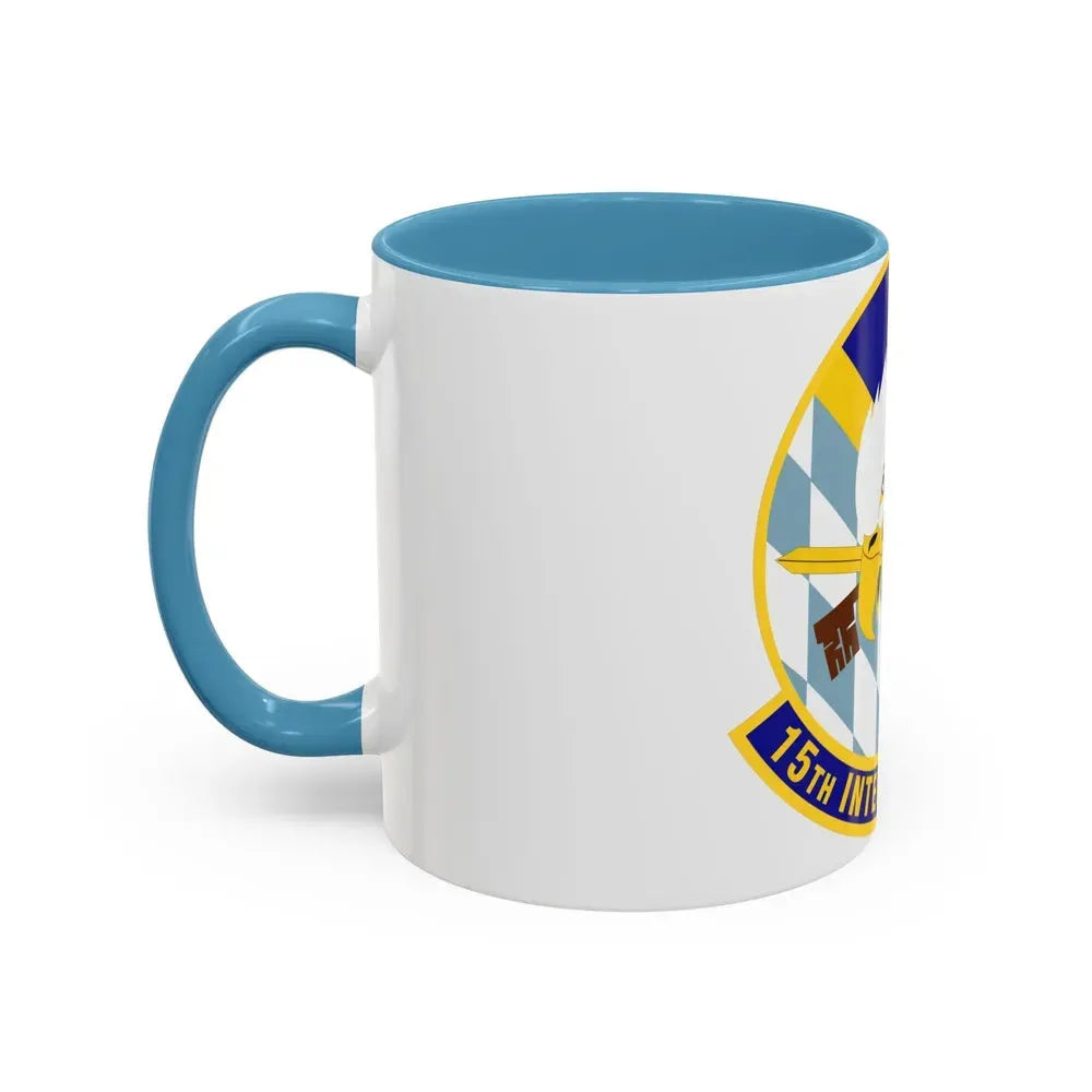 15 Intelligence Squadron ACC (U.S. Air Force) Accent Coffee Mug - Go Mug Yourself