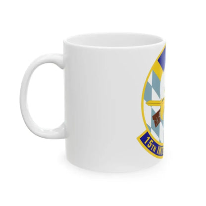 15 Intelligence Squadron ACC (U.S. Air Force) White Coffee Mug - Go Mug Yourself