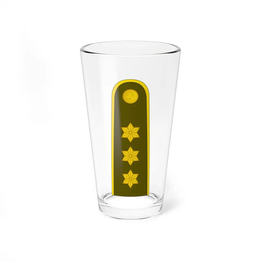 15 Lithuania Army CPT (Lithuania) (Military Rank) Pint Glass 16oz 16oz - Go Mug Yourself