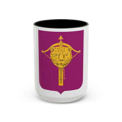 15 Ordnance Battalion 2 (U.S. Army) Accent Coffee Mug 15oz Black - Go Mug Yourself