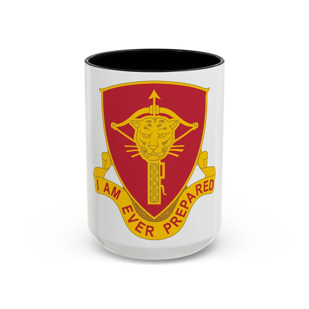 15 Ordnance Battalion (U.S. Army) Accent Coffee Mug-15oz-Black-Go Mug Yourself