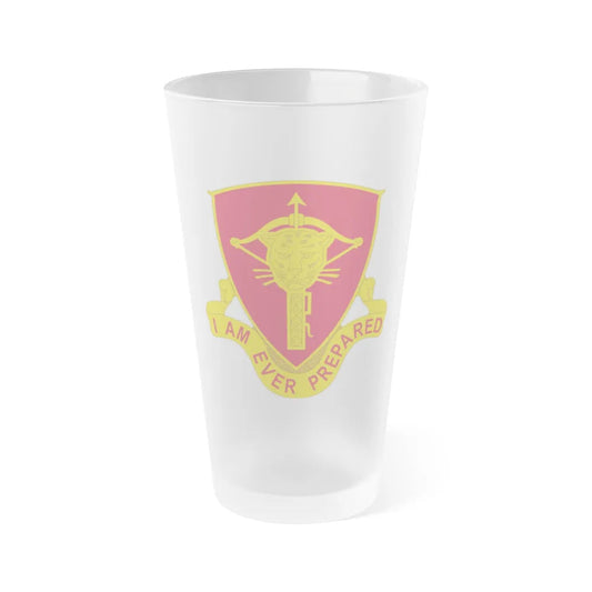 15 Ordnance Battalion (U.S. Army) Frosted Pint Glass 16oz-Go Mug Yourself