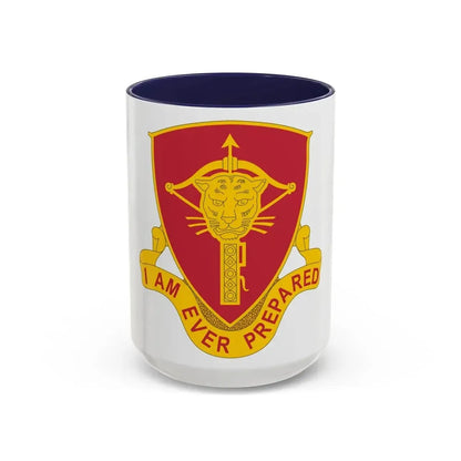 15 Ordnance Battalion (U.S. Army) Accent Coffee Mug 15oz Navy - Go Mug Yourself