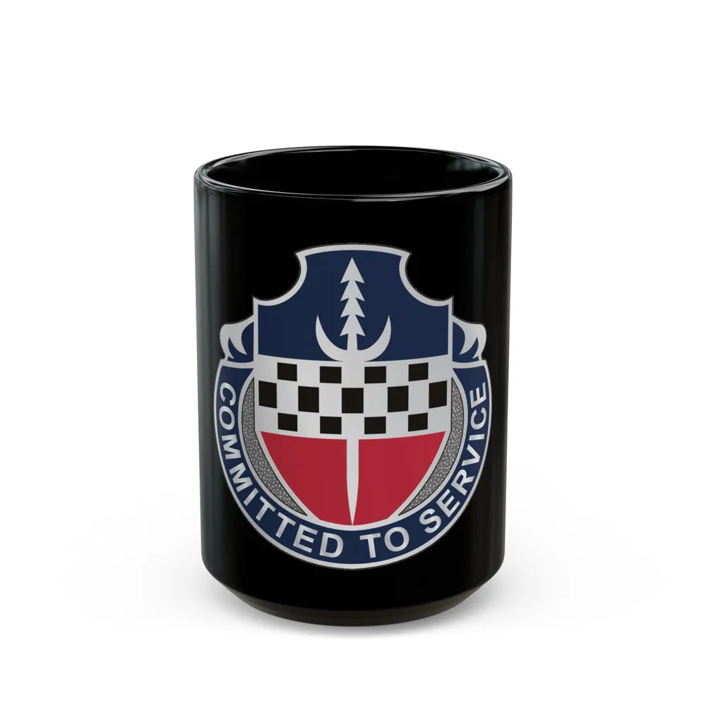 15 Personnel Services Battalion (U.S. Army) Black Coffee Mug-15oz-Go Mug Yourself