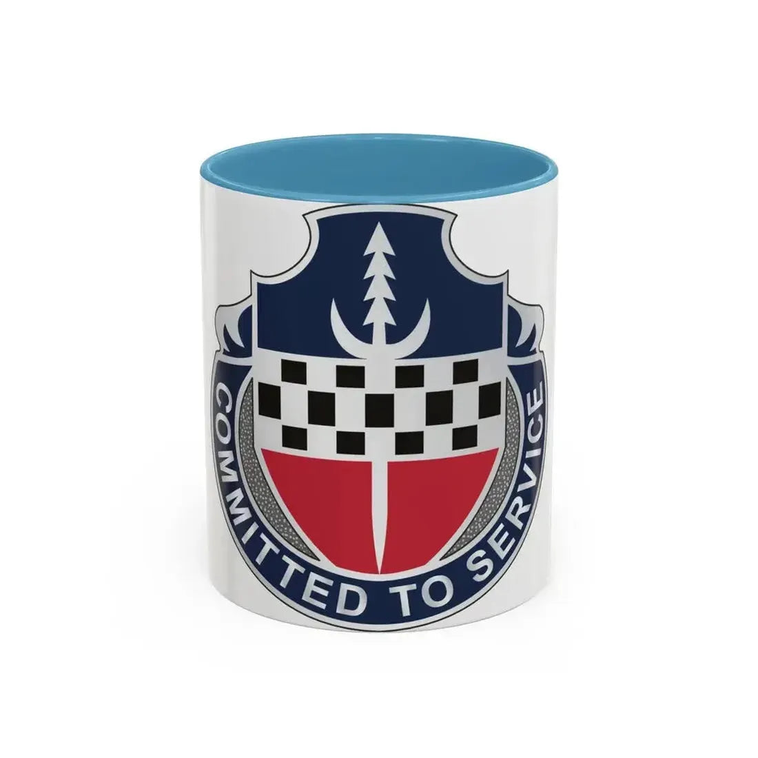 15 Personnel Services Battalion (U.S. Army) Accent Coffee Mug 11oz Light Blue - Go Mug Yourself