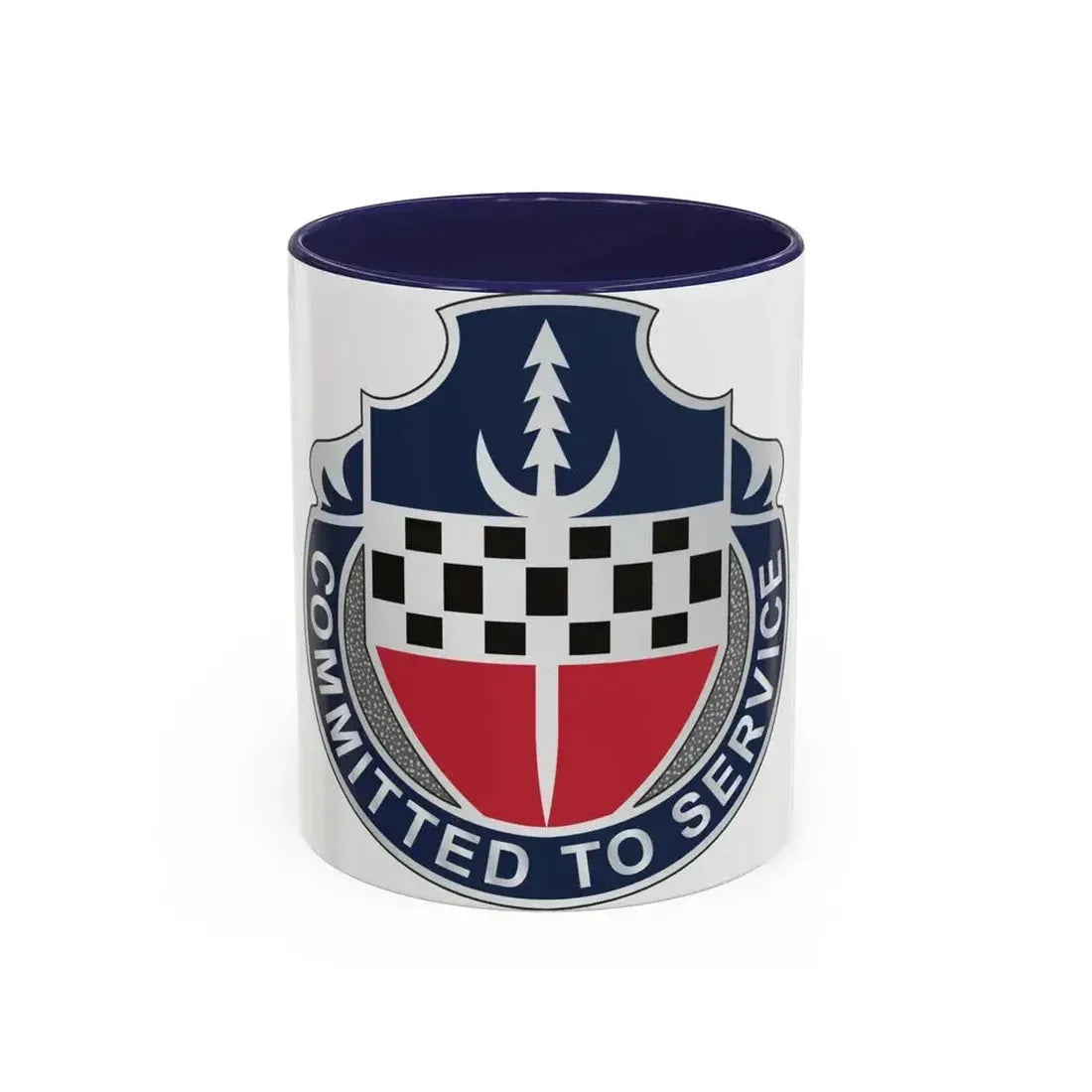 15 Personnel Services Battalion (U.S. Army) Accent Coffee Mug 11oz Navy - Go Mug Yourself