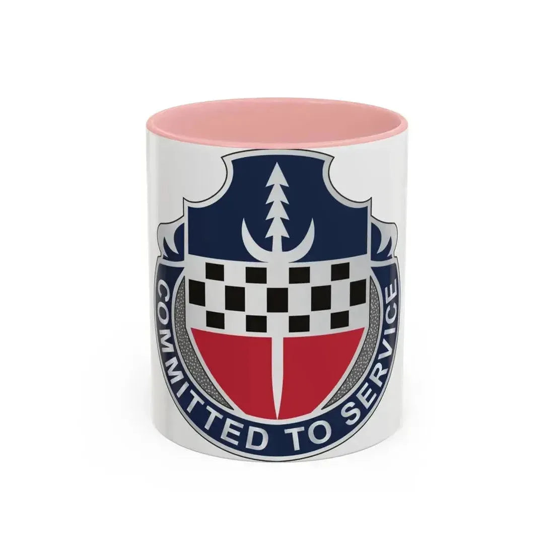 15 Personnel Services Battalion (U.S. Army) Accent Coffee Mug 11oz Pink - Go Mug Yourself