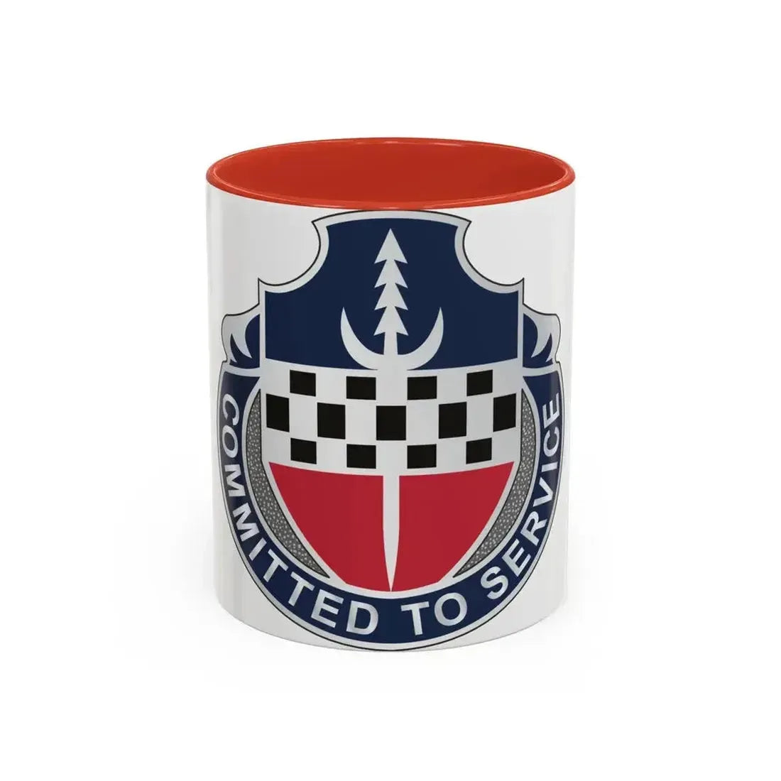 15 Personnel Services Battalion (U.S. Army) Accent Coffee Mug 11oz Red - Go Mug Yourself