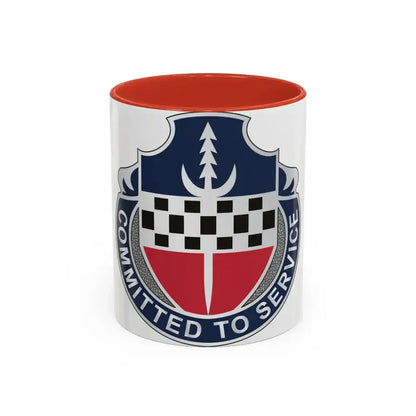 15 Personnel Services Battalion (U.S. Army) Accent Coffee Mug 11oz Red - Go Mug Yourself