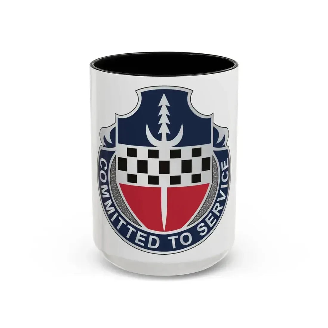 15 Personnel Services Battalion (U.S. Army) Accent Coffee Mug 15oz Black - Go Mug Yourself