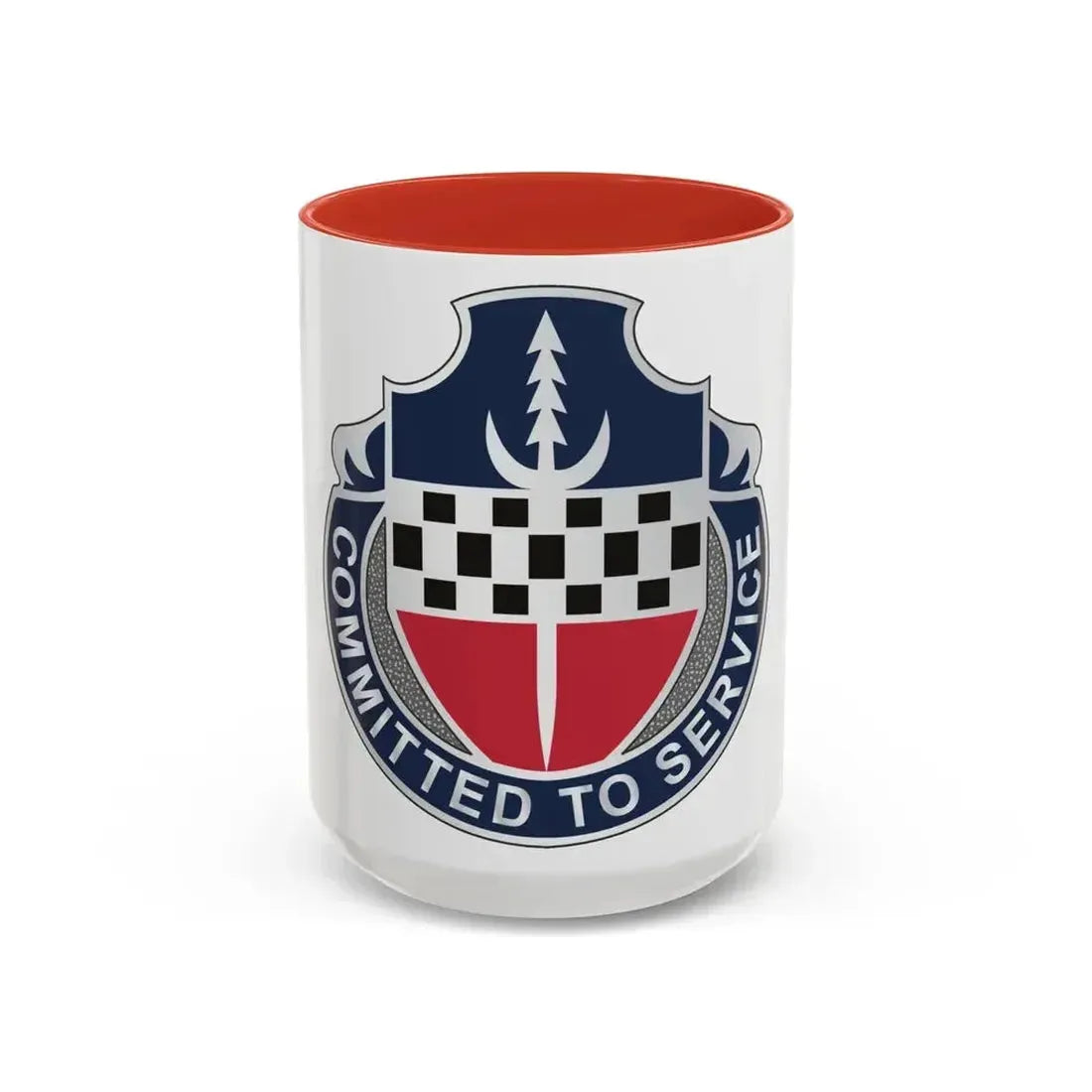 15 Personnel Services Battalion (U.S. Army) Accent Coffee Mug 15oz Red - Go Mug Yourself
