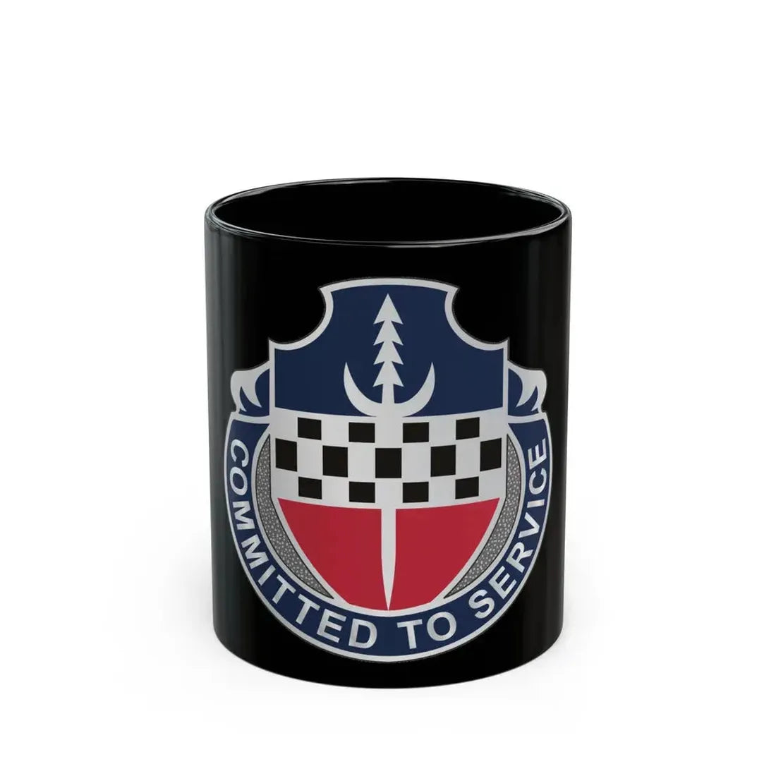 15 Personnel Services Battalion (U.S. Army) Black Coffee Mug 11oz - Go Mug Yourself