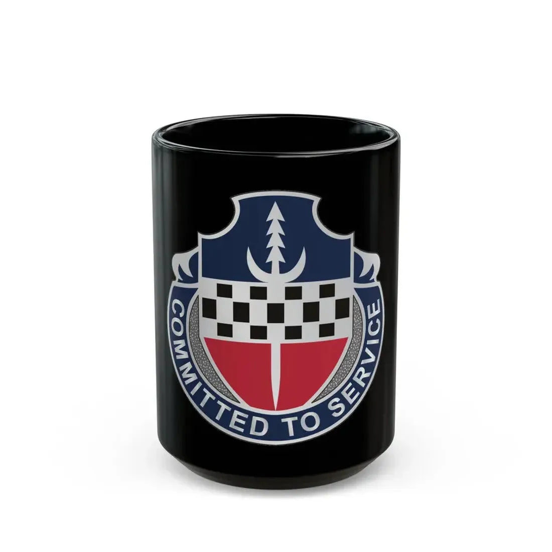 15 Personnel Services Battalion (U.S. Army) Black Coffee Mug 15oz - Go Mug Yourself