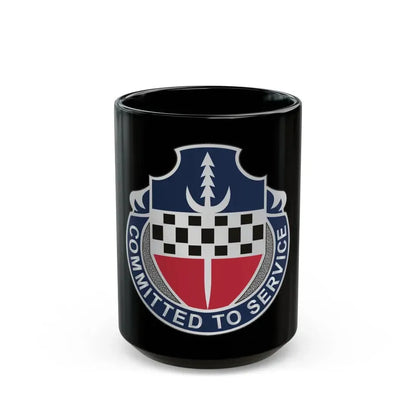 15 Personnel Services Battalion (U.S. Army) Black Coffee Mug 15oz - Go Mug Yourself