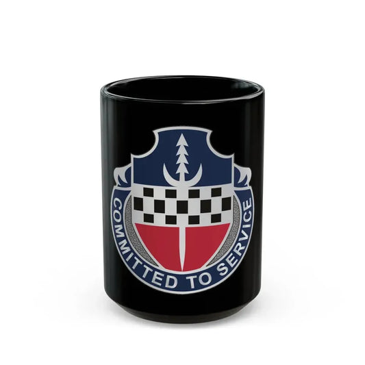 15 Personnel Services Battalion (U.S. Army) Black Coffee Mug 15oz - Go Mug Yourself