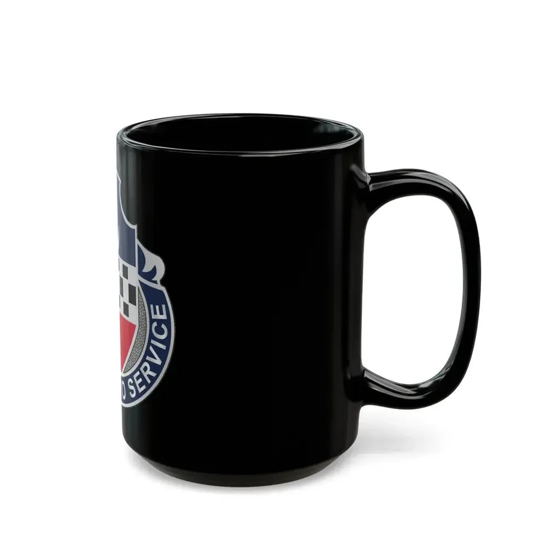 15 Personnel Services Battalion (U.S. Army) Black Coffee Mug - Go Mug Yourself