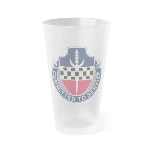 15 Personnel Services Battalion (U.S. Army) Frosted Pint Glass 16oz Default Title - Go Mug Yourself