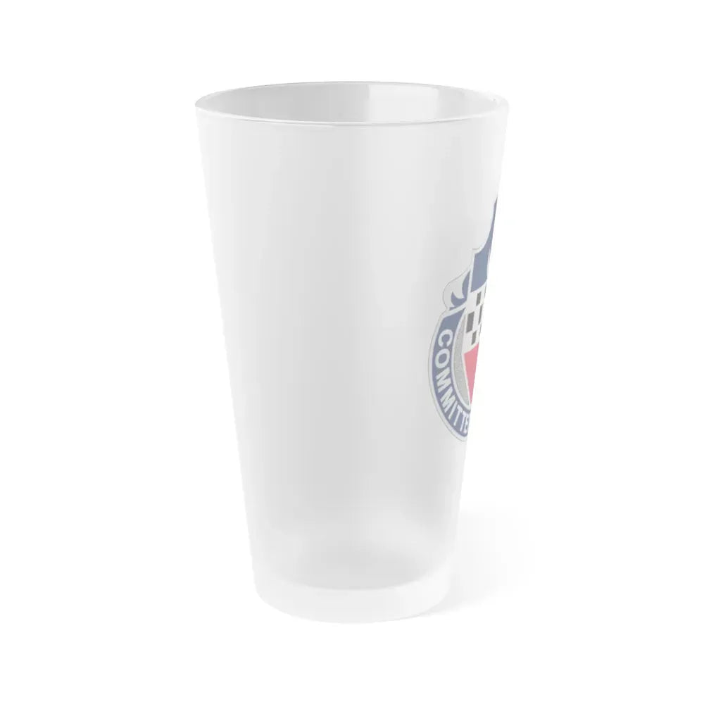 15 Personnel Services Battalion (U.S. Army) Frosted Pint Glass 16oz - Go Mug Yourself