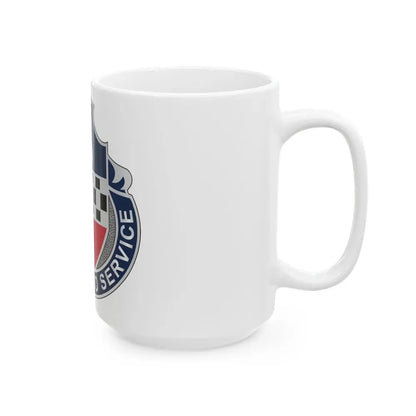 15 Personnel Services Battalion (U.S. Army) White Coffee Mug - Go Mug Yourself