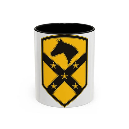 15 Sustainment Brigade (U.S. Army) Accent Coffee Mug-11oz-Black-Go Mug Yourself