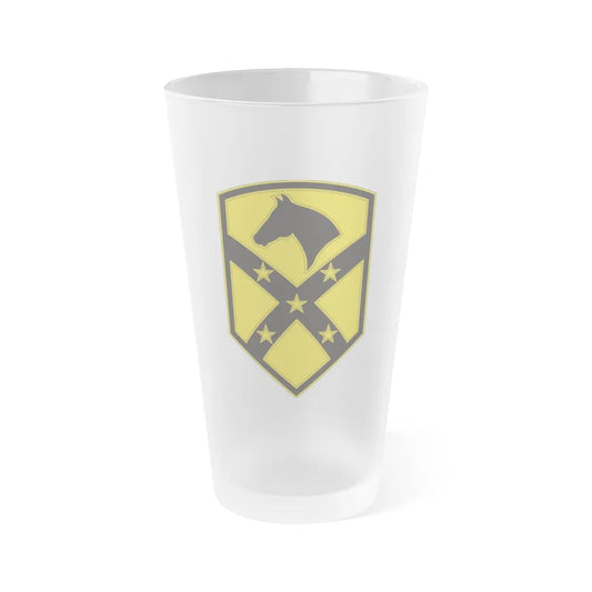 15 Sustainment Brigade (U.S. Army) Frosted Pint Glass 16oz-Go Mug Yourself