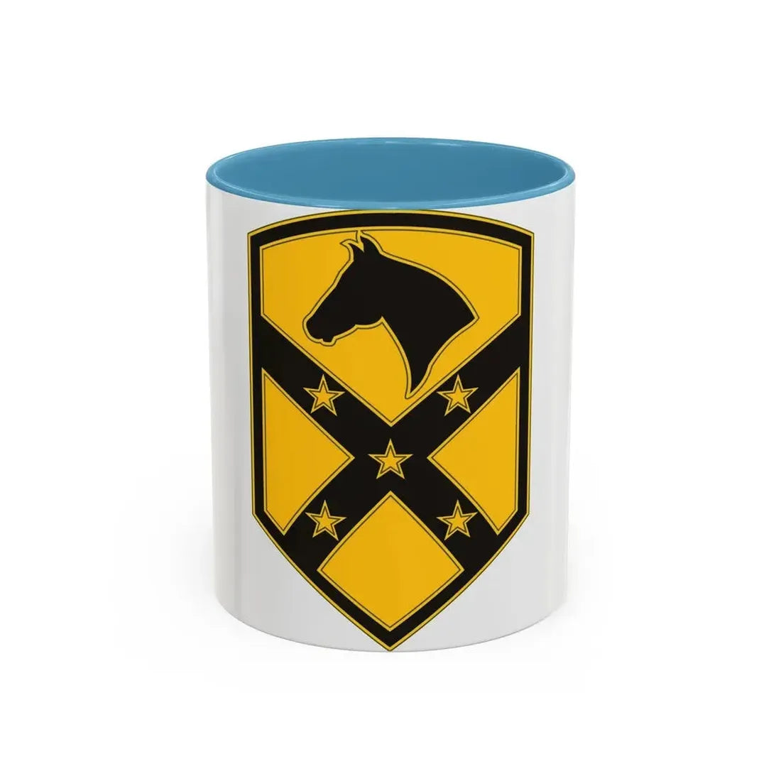 15 Sustainment Brigade (U.S. Army) Accent Coffee Mug 11oz Light Blue - Go Mug Yourself