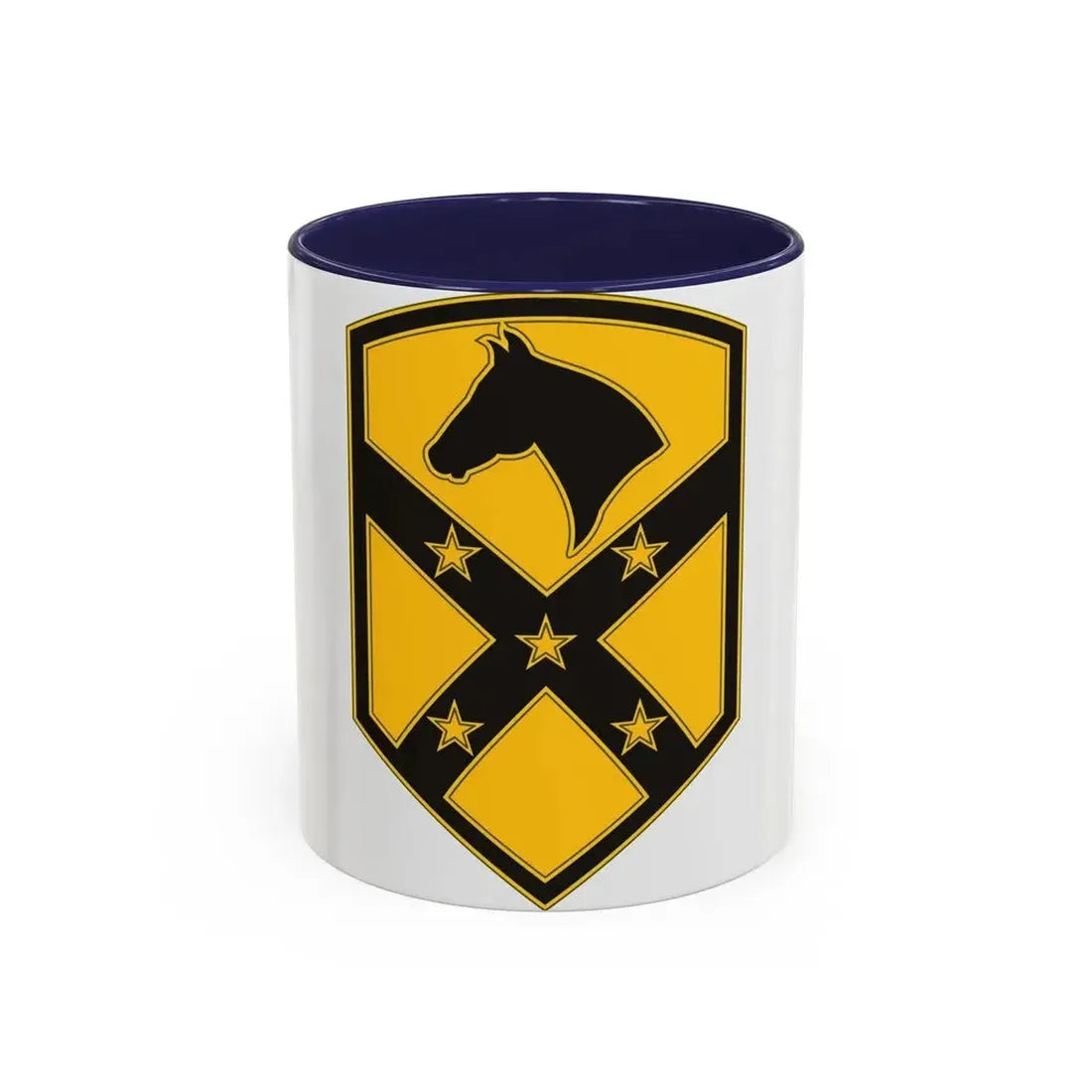 15 Sustainment Brigade (U.S. Army) Accent Coffee Mug 11oz Navy - Go Mug Yourself