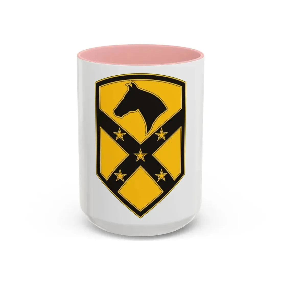 15 Sustainment Brigade (U.S. Army) Accent Coffee Mug 15oz Pink - Go Mug Yourself