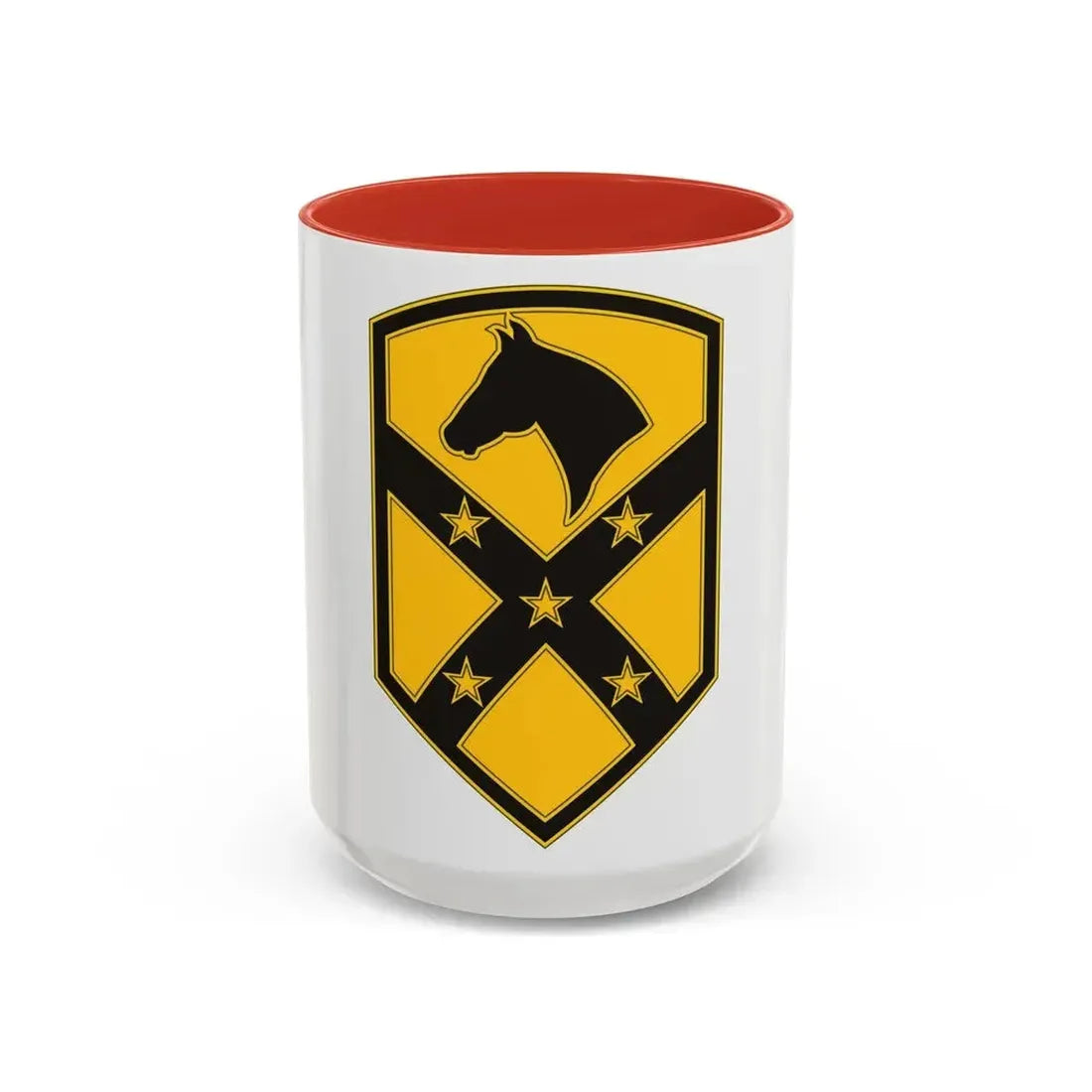 15 Sustainment Brigade (U.S. Army) Accent Coffee Mug 15oz Red - Go Mug Yourself