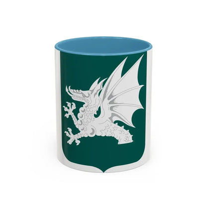 15 Transportation Battalion 2 (U.S. Army) Accent Coffee Mug 11oz Light Blue - Go Mug Yourself