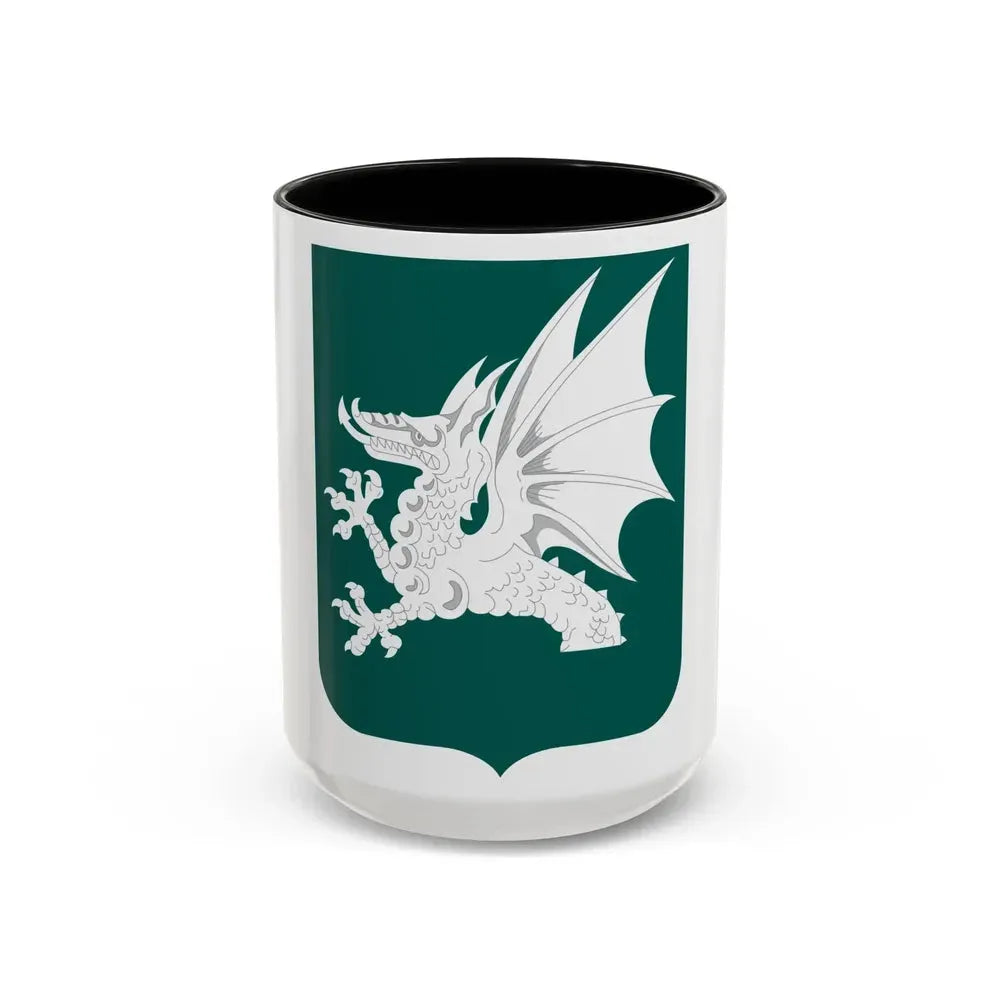15 Transportation Battalion 2 (U.S. Army) Accent Coffee Mug 15oz Black - Go Mug Yourself
